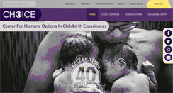 Desktop Screenshot of choicemidwives.org